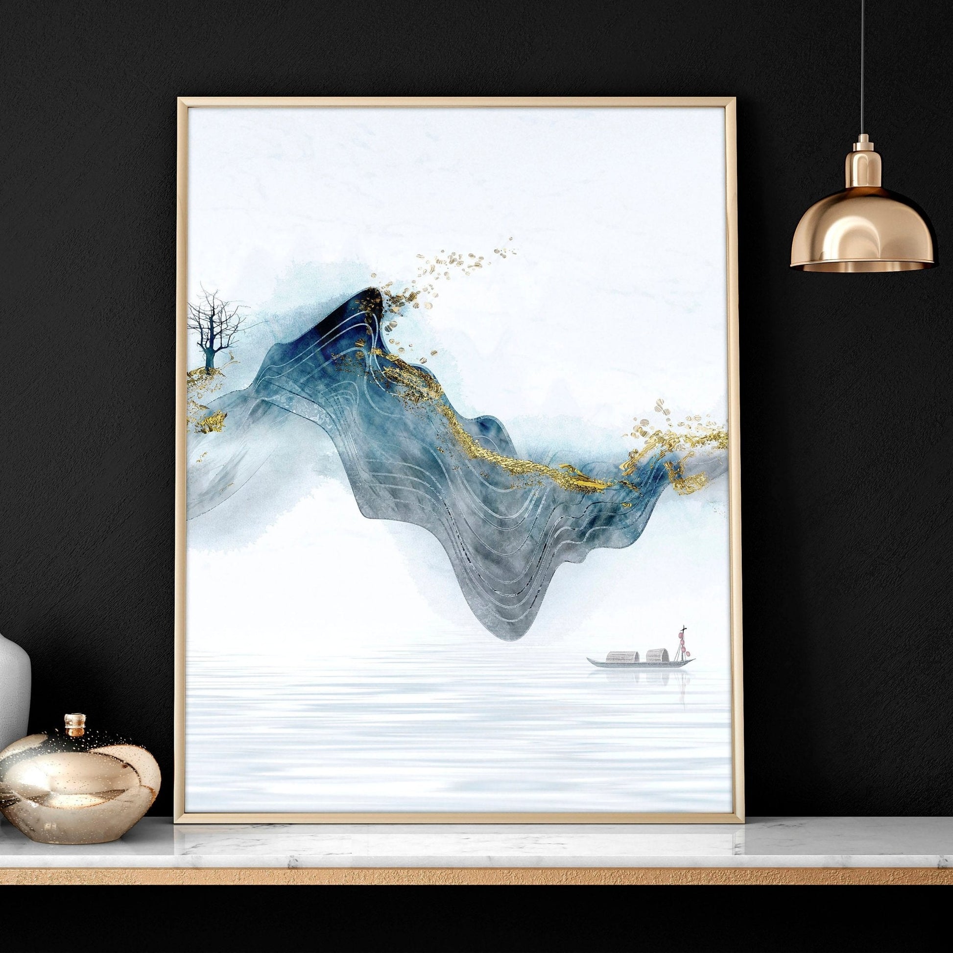 Wall decor for home office | set of 3 wall art