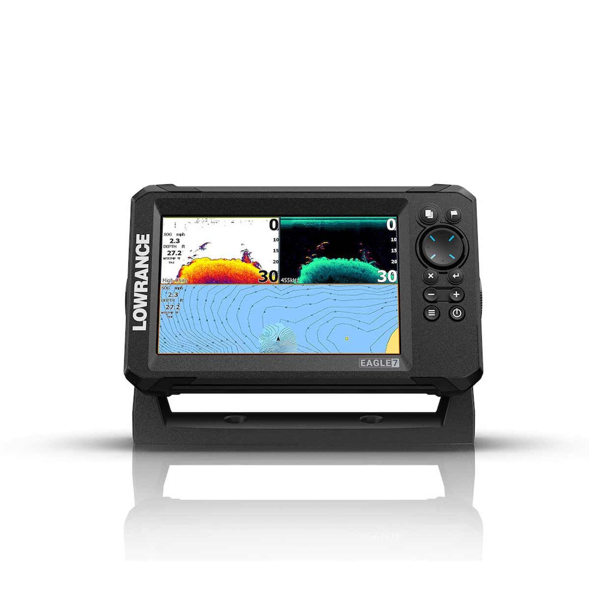 Lowrance Eagle 7 Sonar with 50/200 HDI Transducer