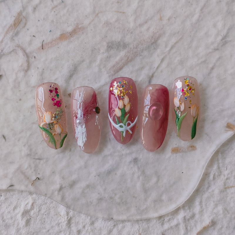 Hello Claws | Spring Tulip Nail Deco Sticker