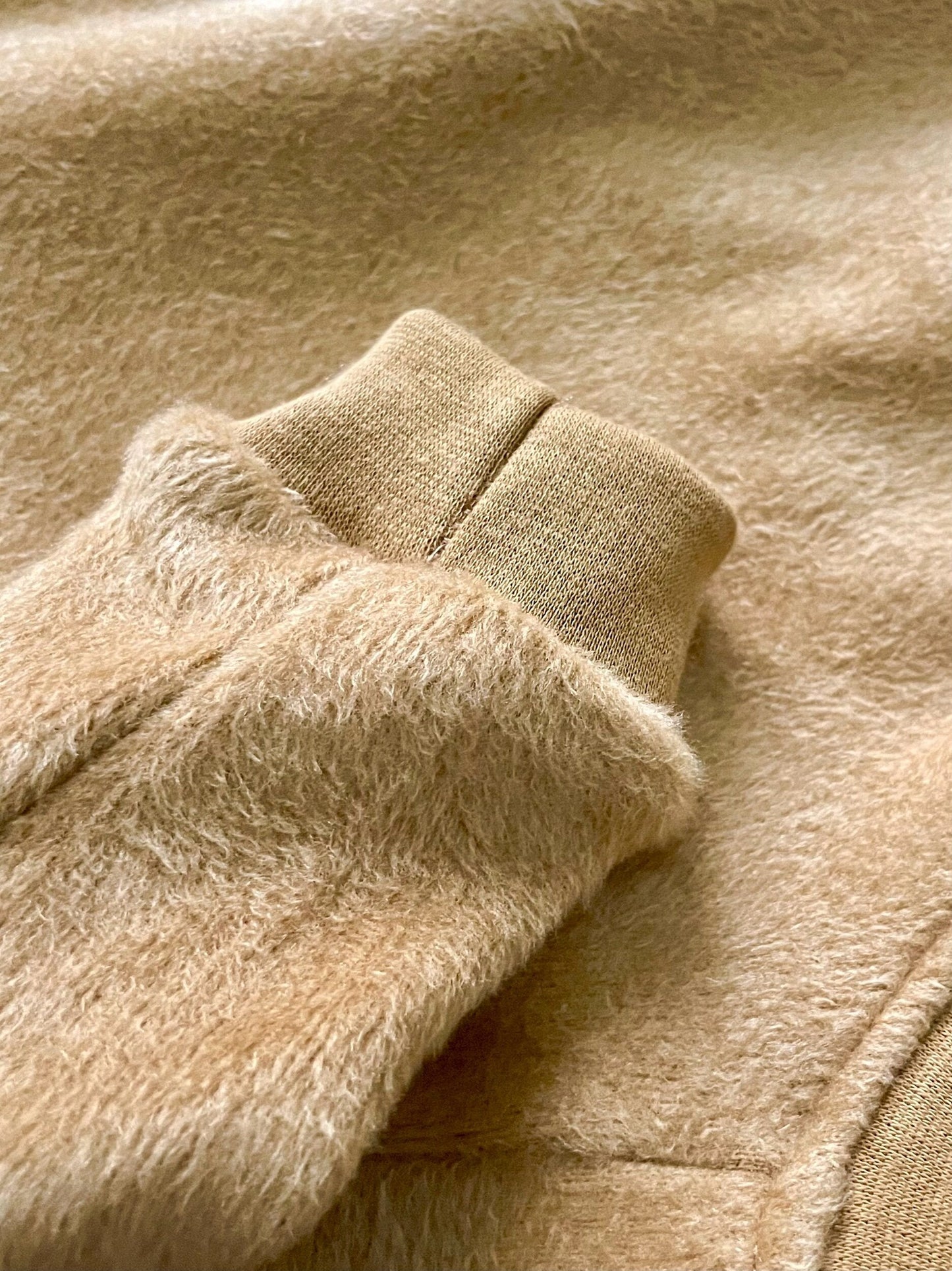 Fleece Lined Sweatshirt - Honey Yellow