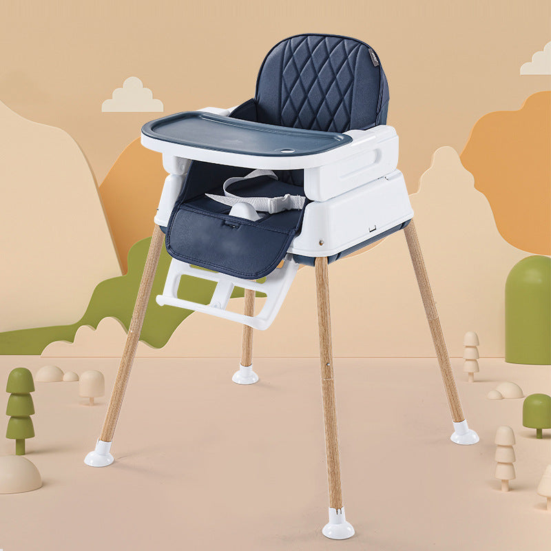 Deentii Portable Foldable Baby High Chair - Adjustable Space-Saving