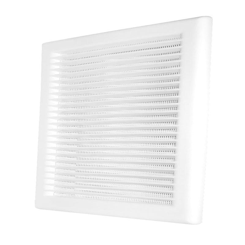 Louvre Vent White DL/150 RW LUX With Fly Mesh for Home and Garden Use
