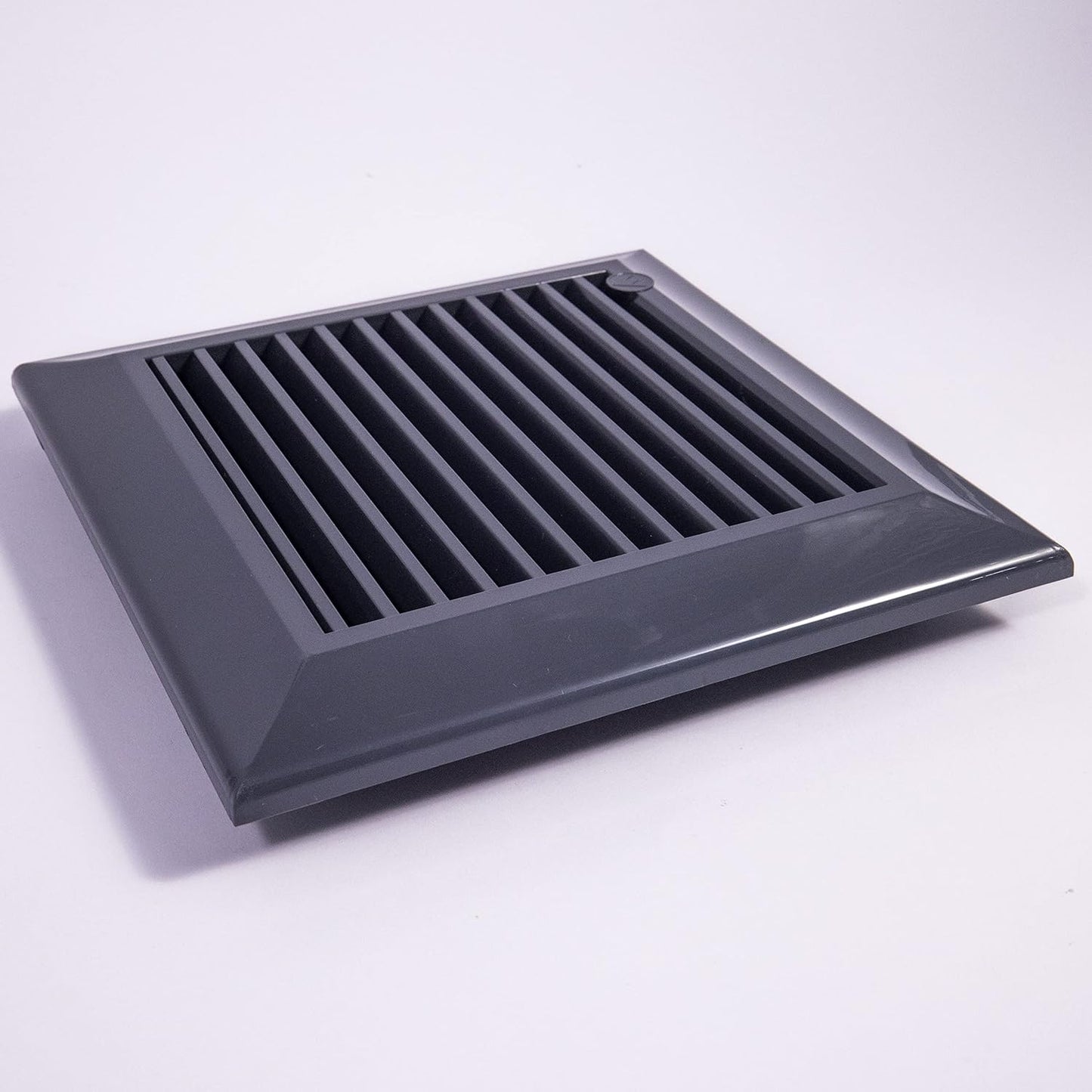 Louvre Vent Graphite Duo Smart 135G 135mm With Fly Mesh for Home and Garden Use