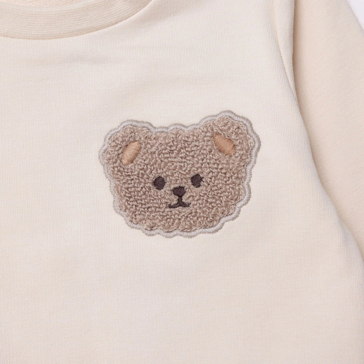 HelloBaby Bear Print Baby Sweatshirt & Leggings Set (1-3 Months to 12 Months)