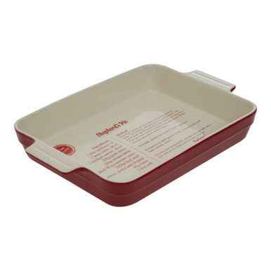 From Scratch Red Stoneware 3300Ml Oven Dish
