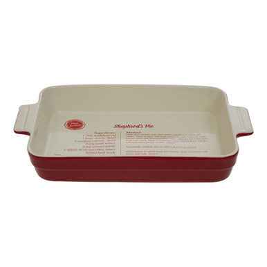 From Scratch Red Stoneware 3300Ml Oven Dish