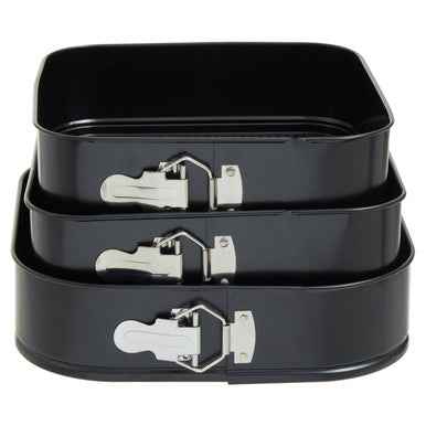 From Scratch Set Of Three Non Stick Square Cake Tins