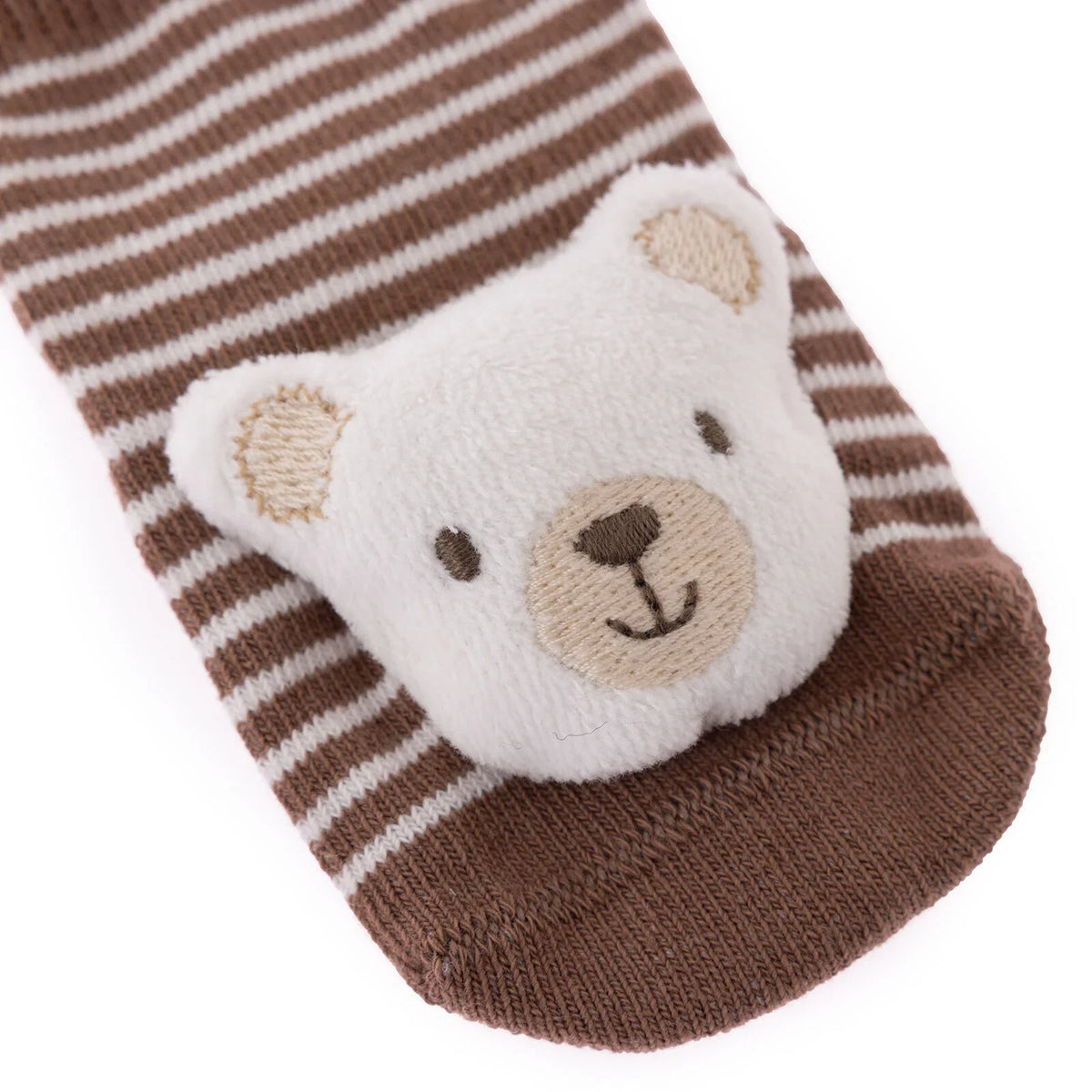 HelloBaby Bear Print Novelty Baby Socks (Newborn to 12 Months)