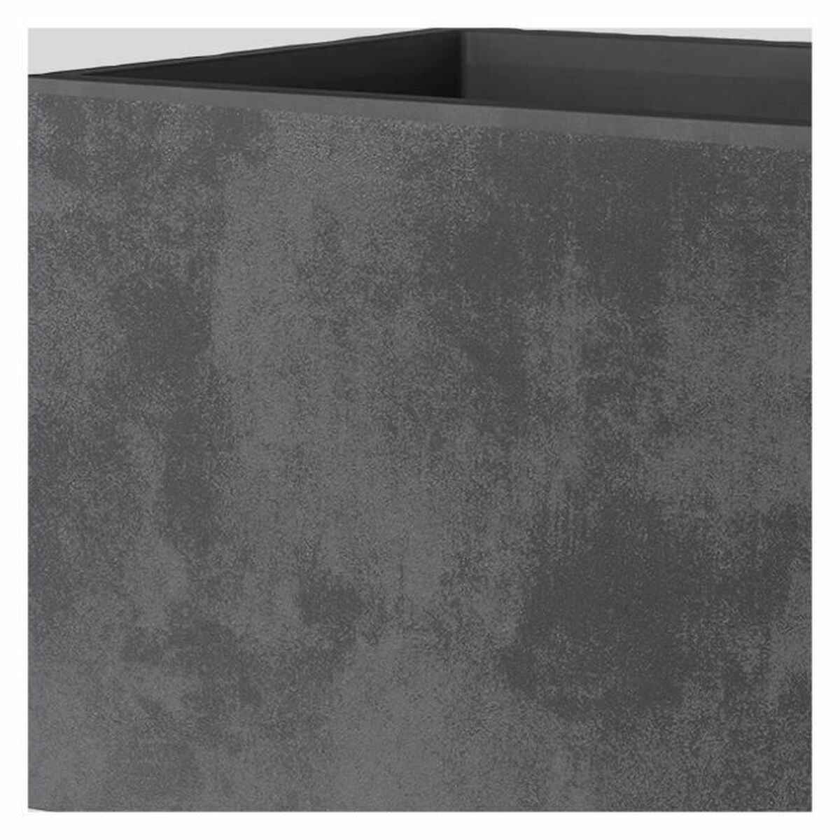Plant pot Deroma Anthracite 99 cm Plastic Rectangular Modern