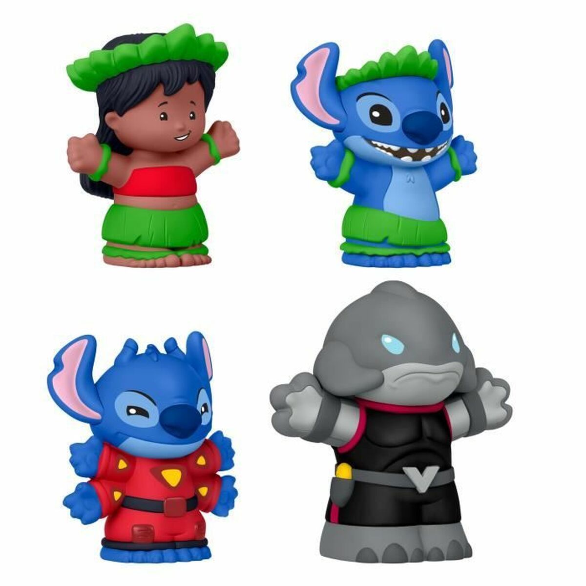 Action Figure LPC LILO Y STITCH 4 Pieces