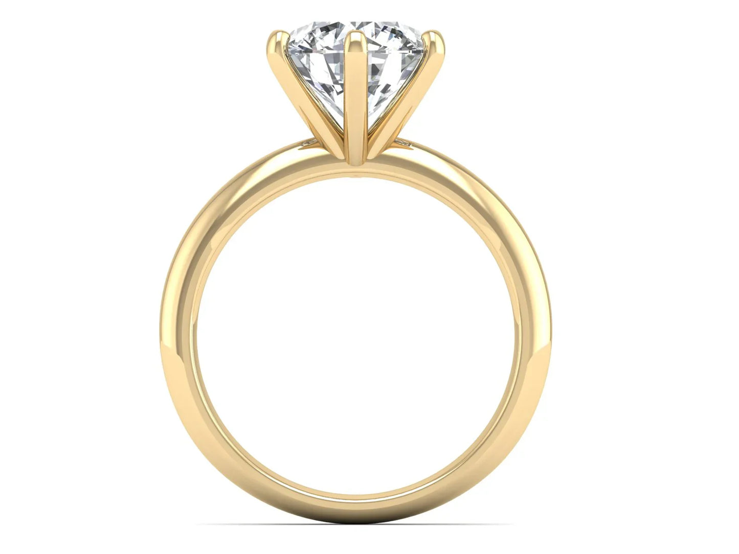 2ct Classic Solitaire Diamond Ring