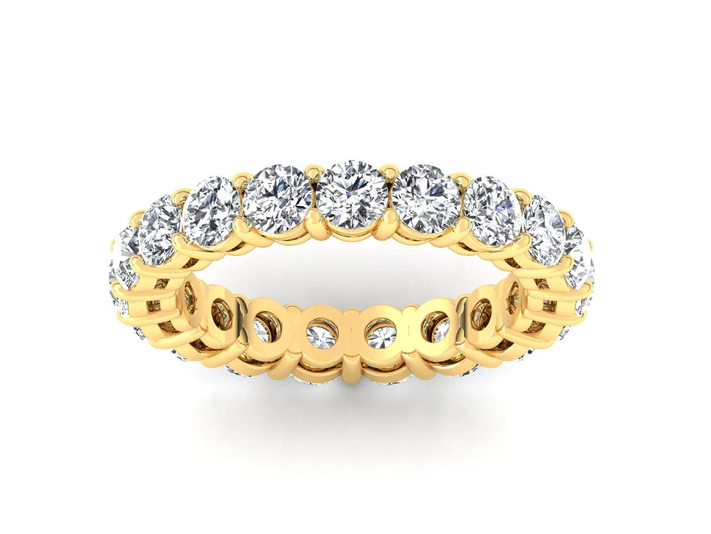 3mm Round Diamonds Eternity Band
