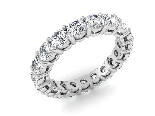 3mm Round Diamonds Eternity Band