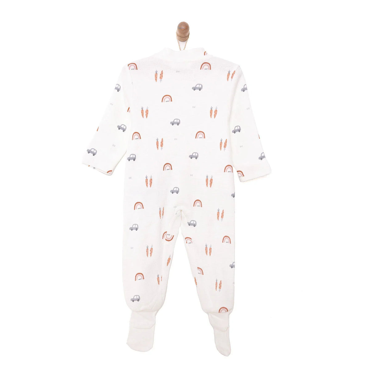 HelloBaby Long Sleeve Baby Sleepsuit with Feet (Newborn to 9 Months)