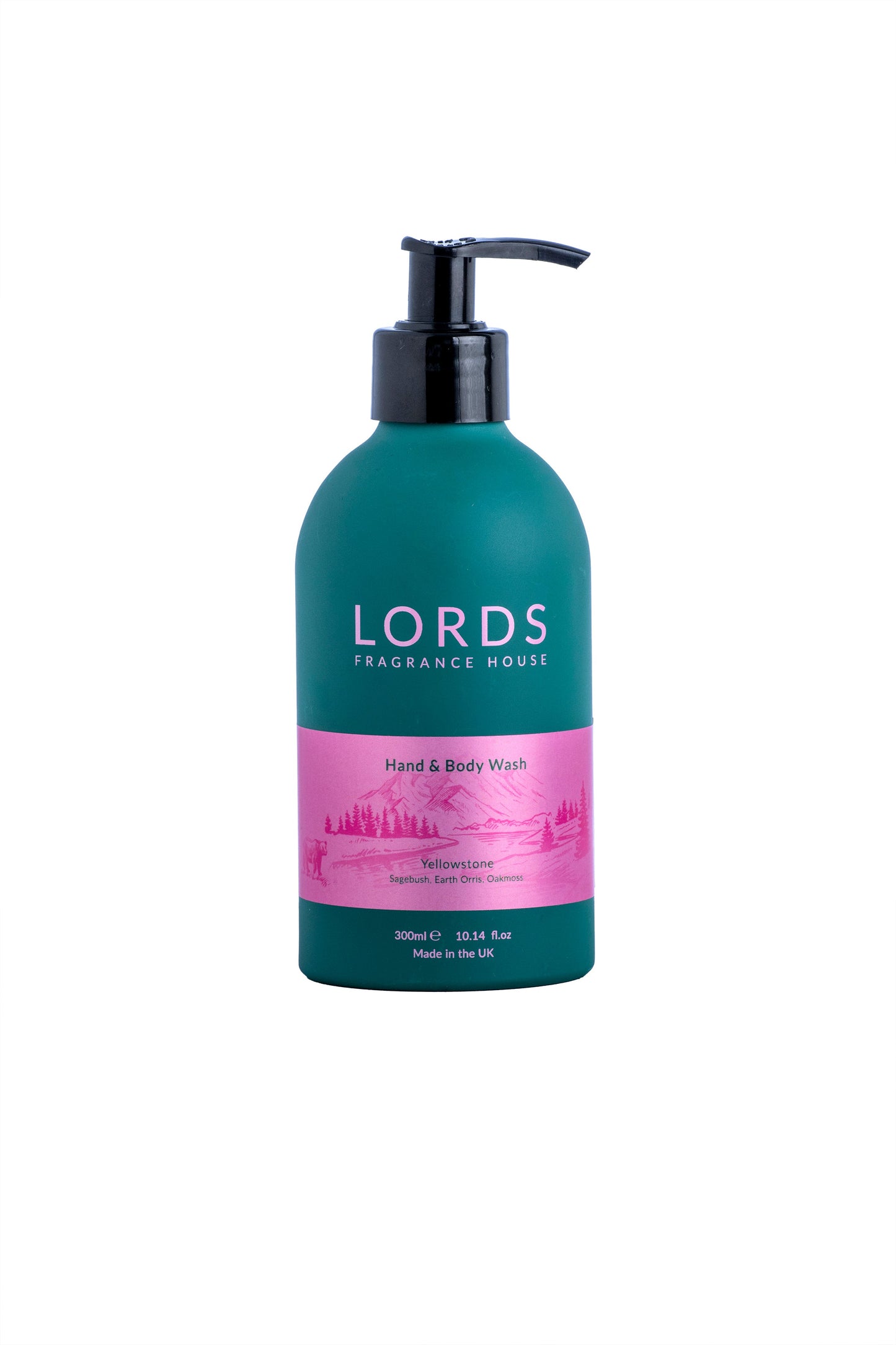 Hand & Body Wash, Green, Rinse & Repeat Aluminium Bottle