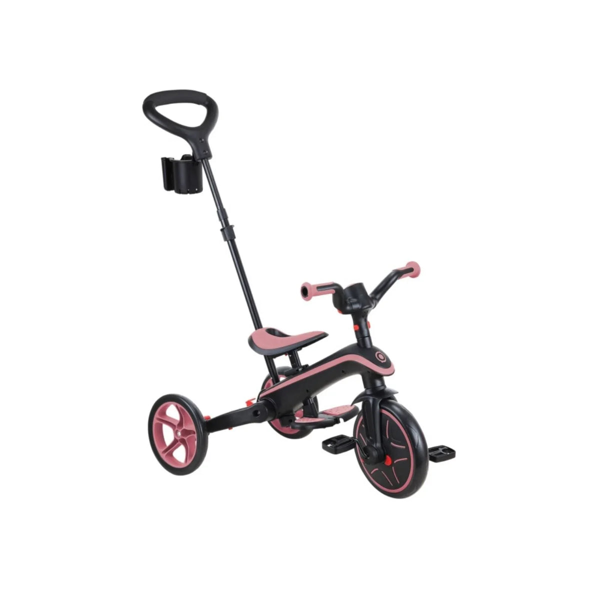 Globber Explorer Foldable 4-in-1 Trike - Deep Pastel Pink