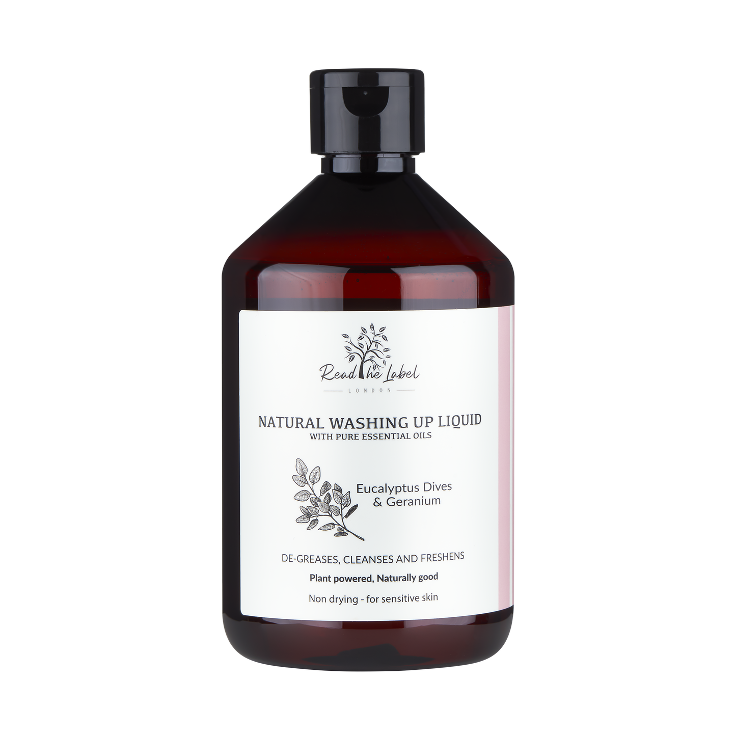 Natural Washing Up Liquid – Eucalyptus & Geranium