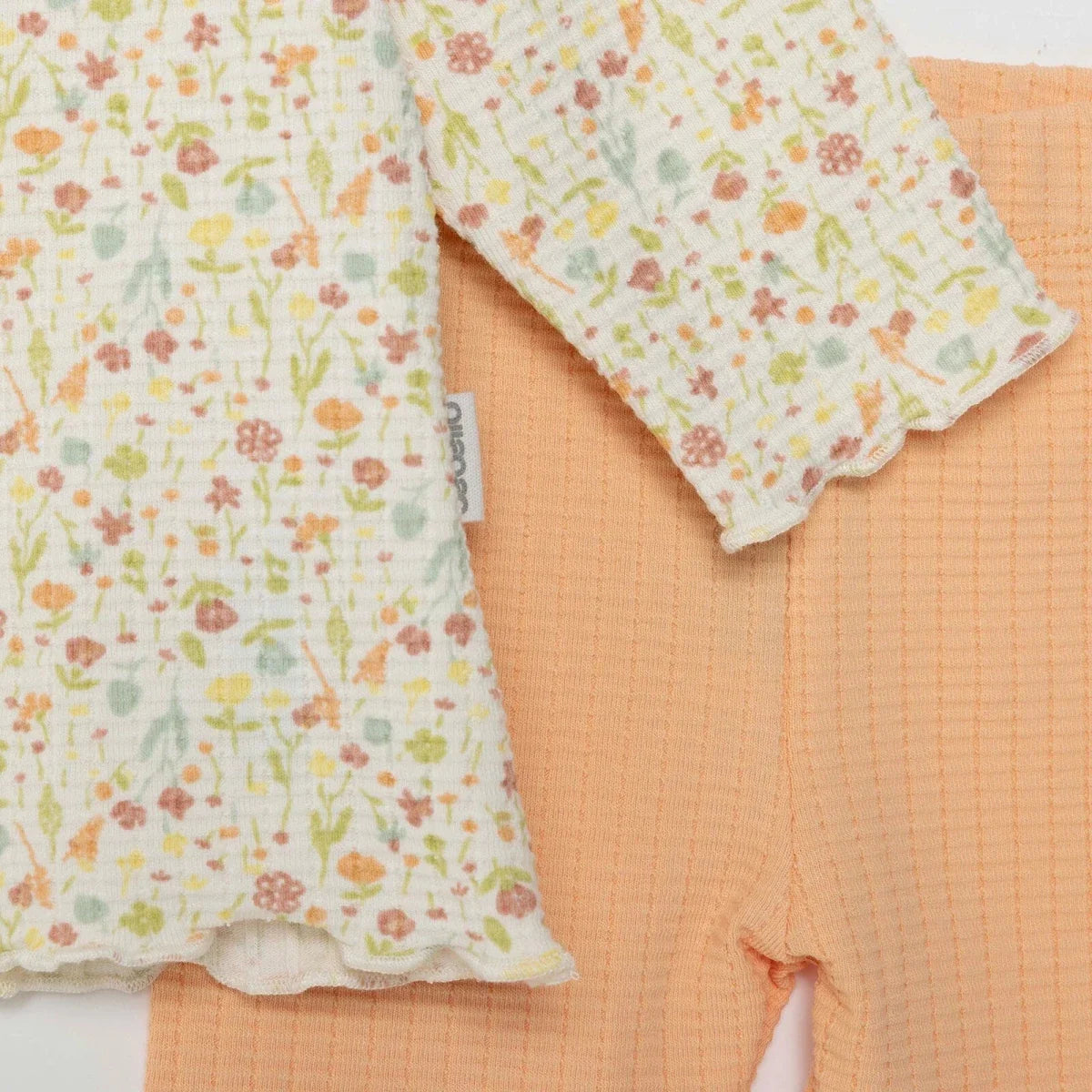Bebetto Frill Neck Baby Sweatshirt & Leggings Set (1-3 Months to 12 Months)