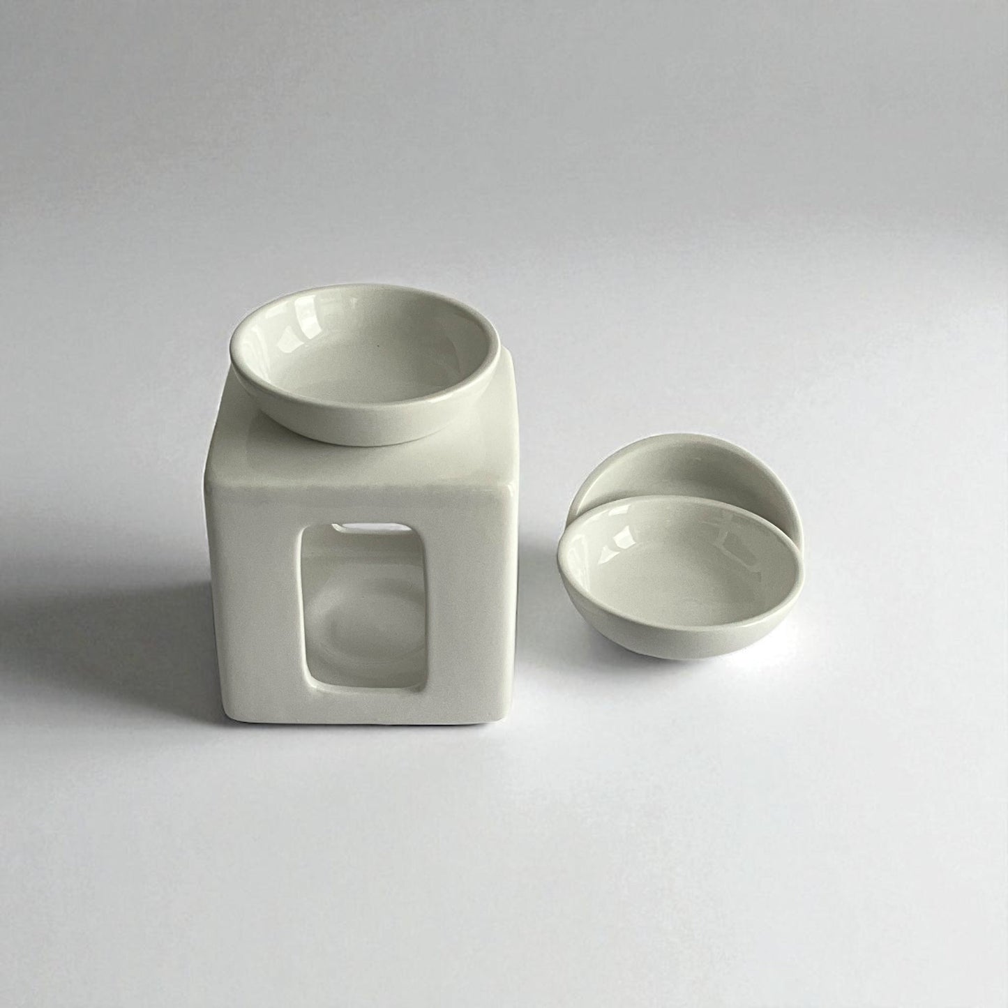 Milan Trio Ceramic Tea Light Wax Burner/Melter