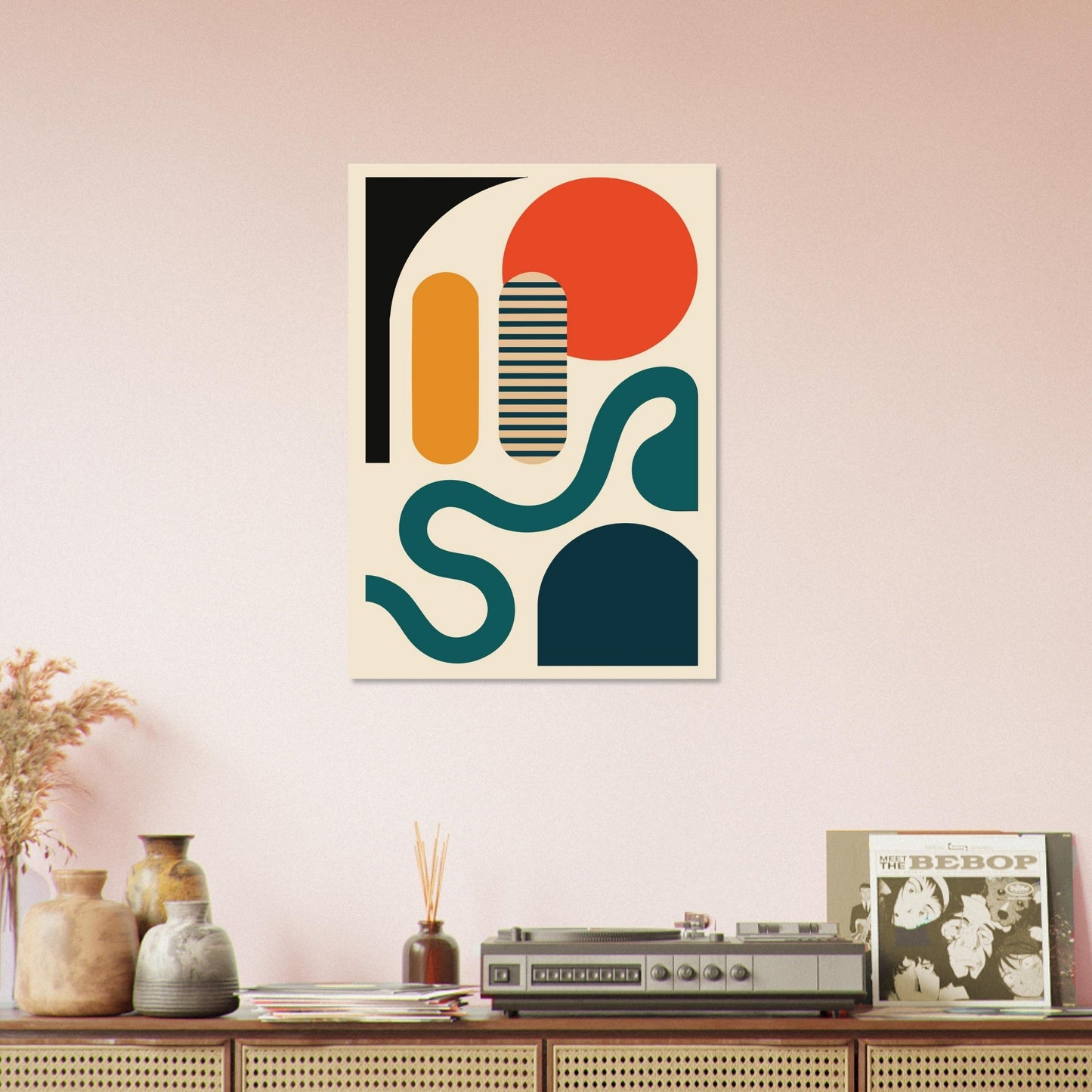 Abstract Bliss - Premium Matte Paper Poster