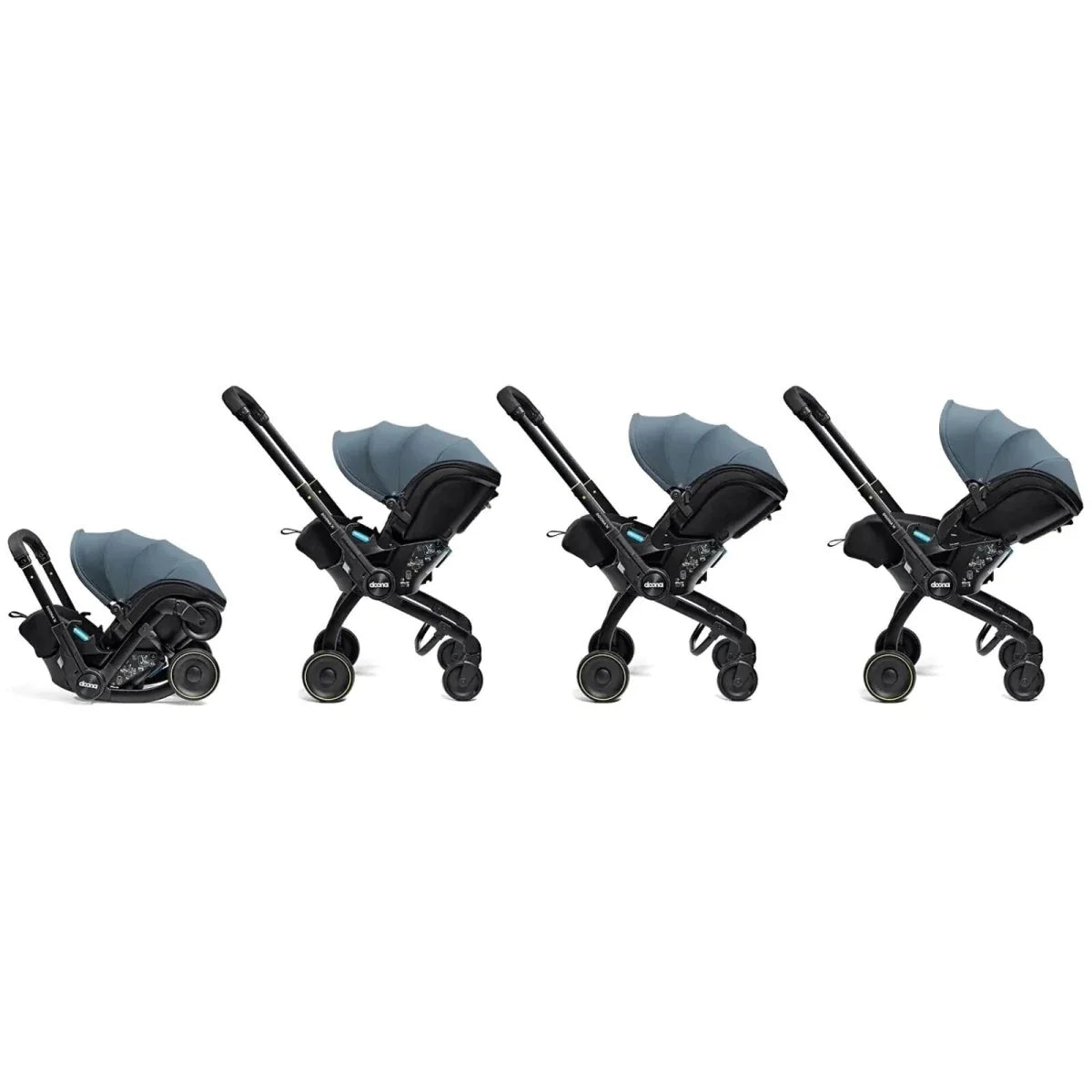 Doona X Infant Car Seat & Stroller - Ocean Blue