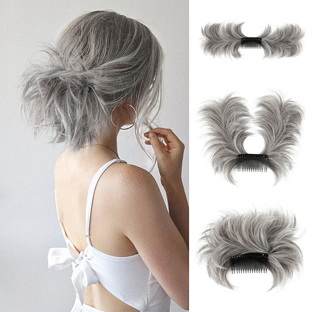 European And American Wig Set Women's Adjustable Grip