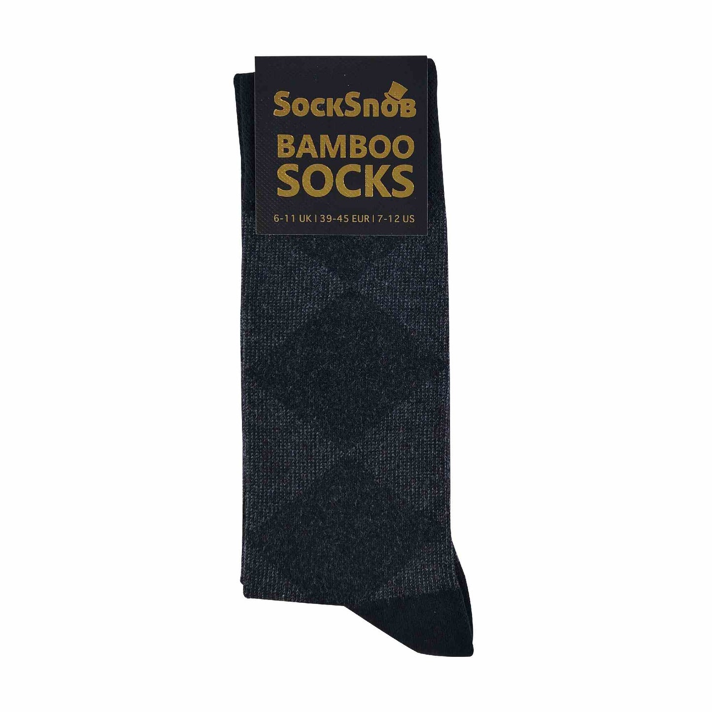 1 Pack Mens Luxury Breathable Bamboo Suit Dress Socks