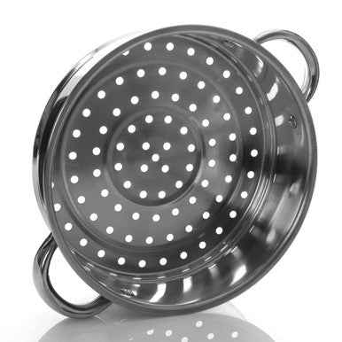 3 Tier Stainless Steel Steamer with Glass Lid