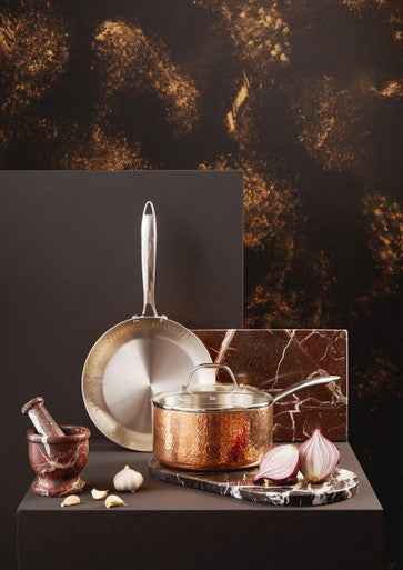 Minerva 24 Cm Hammered Frying Pan