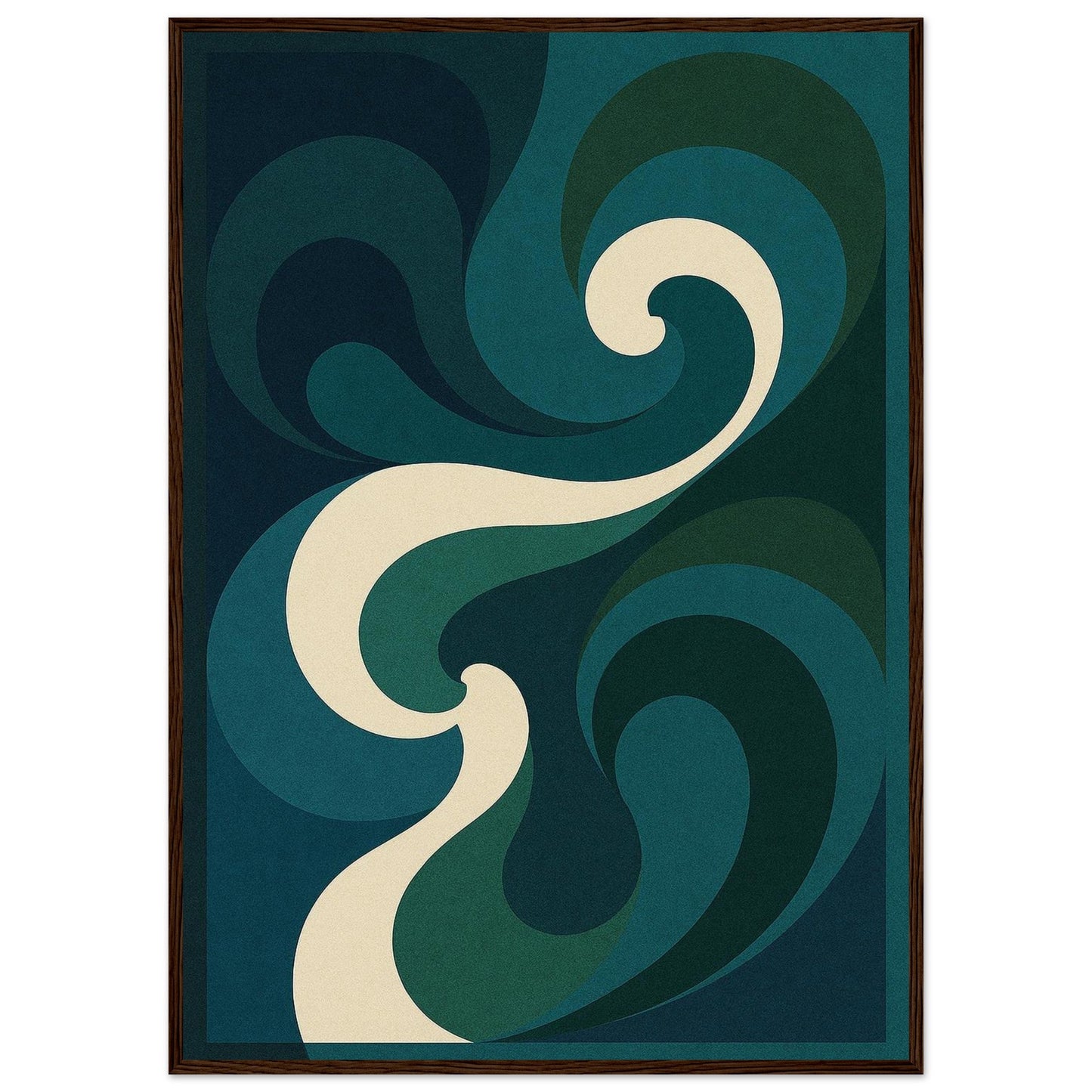 Abstract Awaken - Premium Matte Paper Wooden Framed Poster