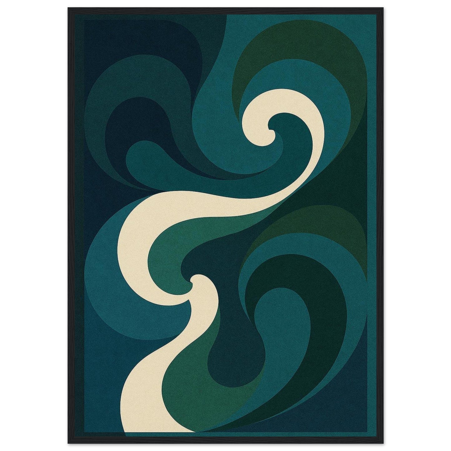 Abstract Awaken - Premium Matte Paper Wooden Framed Poster