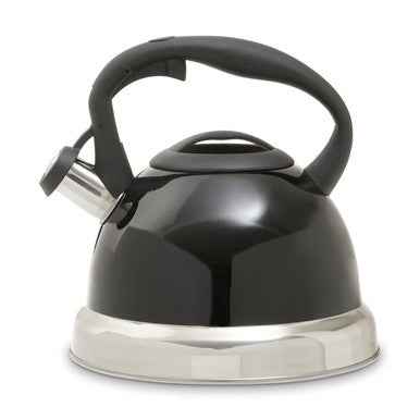 Zion Black 3000Ml Whistling Kettle