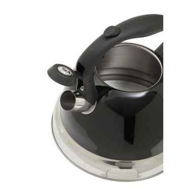 Zion Black 3000Ml Whistling Kettle