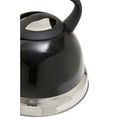 Zion Black 3000Ml Whistling Kettle