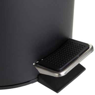 3Ltr Matte Black Pedal Bin