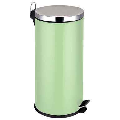 Miller 30Ltr Pale Green Pedal Bin