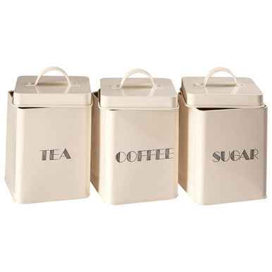 Easton 5 Piece Cream Kitchen Storage Set