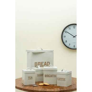 Easton 5 Piece Grey Kitchen Storage Set