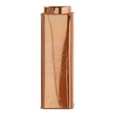 Chai Square Copper Finish Pasta Canister