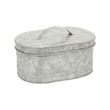Drummond Galvanised Steel Bread Bin