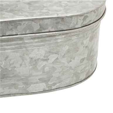 Drummond Galvanised Steel Bread Bin