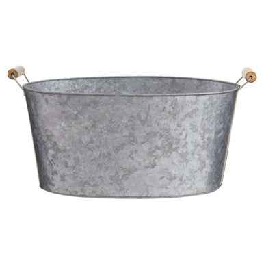 Drummond Galvanised Steel Party Tub