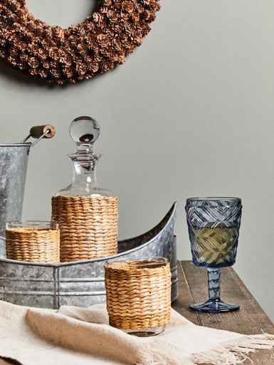 Drummond Set Of Two Galvanised Steel Oval Trays