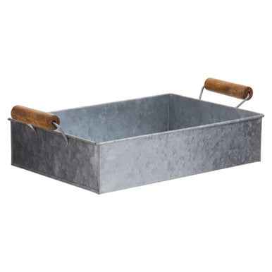 Drummond Galvanised Steel Rectangular Tray