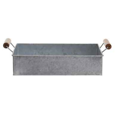 Drummond Galvanised Steel Rectangular Tray