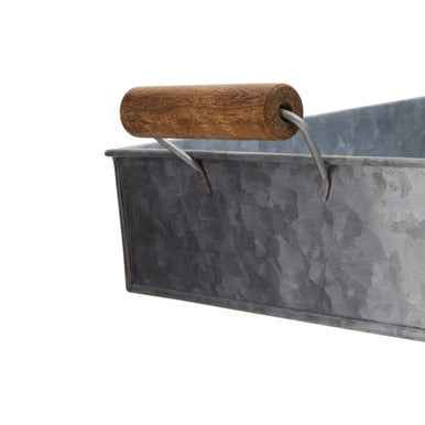 Drummond Galvanised Steel Rectangular Tray