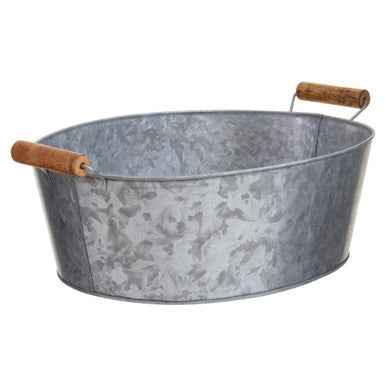 Drummond Large Boat Shape Galvanised Steel Tray