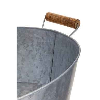 Drummond Large Boat Shape Galvanised Steel Tray