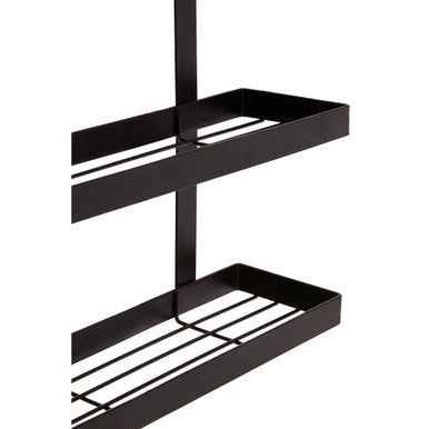 Sorello Matt Black Three Level Hanging Rack