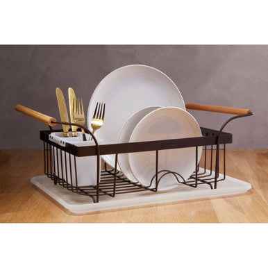 Vertex Bronze Powder Coated Dish Drainer